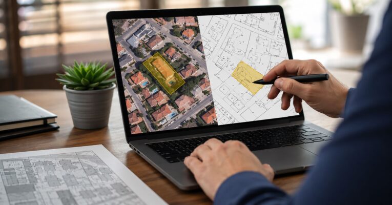 dati catastali da Google Maps