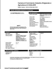 Conoscere le informazioni principali di una società